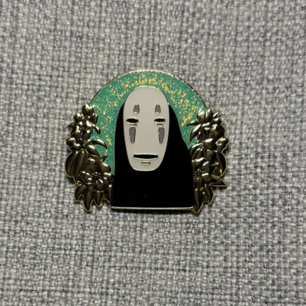 Studio Ghibli Sparkle Characters Blind Bag Enamel Pin - No Face